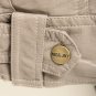 Gray Leather Short Jacket