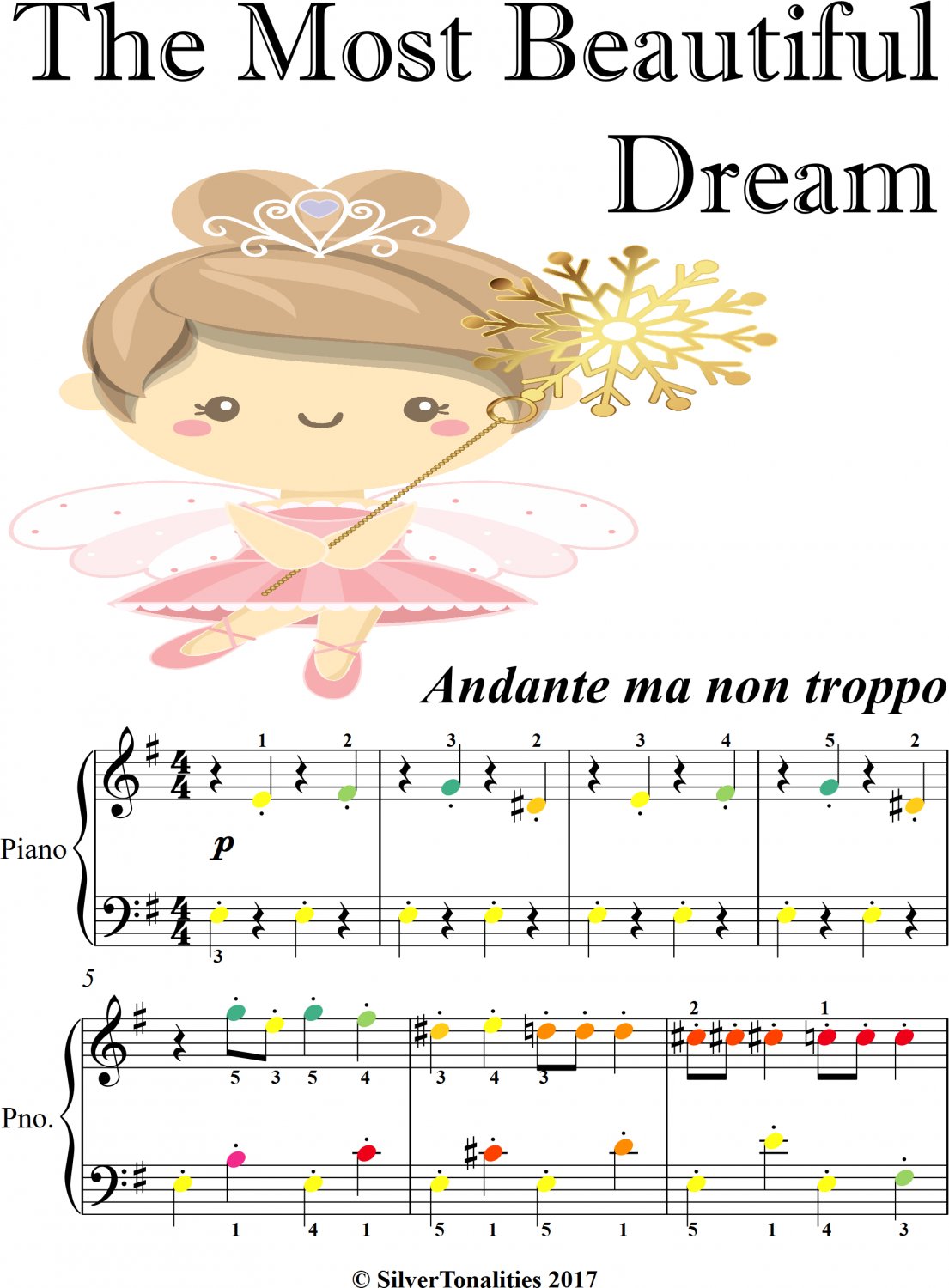 The Dance of the Sugar Plum Fairy for Easy/Elementary Piano Sheet Music