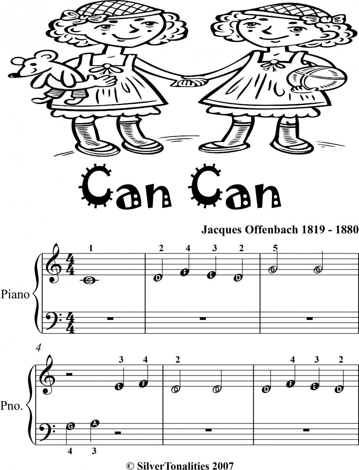 can-can-beginner-piano-sheet-music