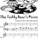 Teddy Bear’s Picnic Beginner Piano Sheet Music