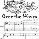 Over the Waves Beginner Piano Sheet Music