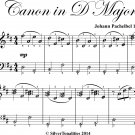 Canon in D Major Elementary Piano With Easy Variations Sheet Music