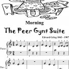 Morning the Peer Gynt Suite Beginner Piano Sheet Music