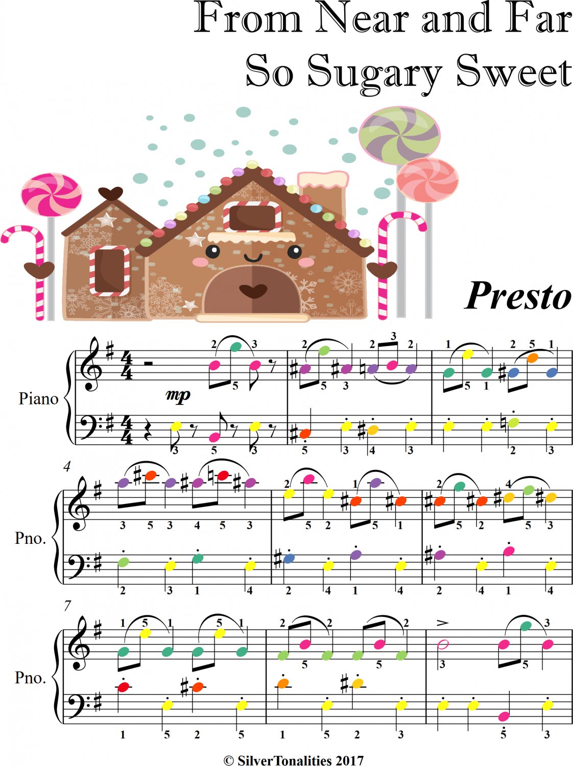 The Dance of the Sugar Plum Fairy for Easy/Elementary Piano Sheet Music