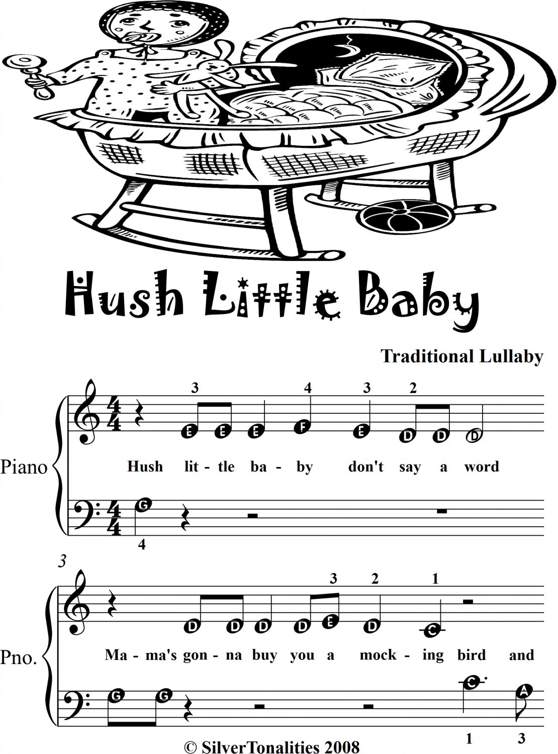 Hush Little Baby - Piano