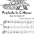 Prelude In C Minor Opus 28 Number 20 Beginner Piano Sheet Music