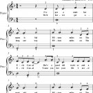 Erie Canal Easy Piano Sheet Music