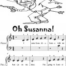 Oh Susana Beginner Piano Sheet Music