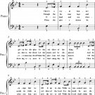 Banner of the Cross Easy Piano Sheet Music 2nd Edition