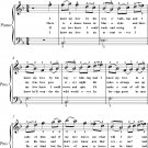 I Know My Love Easiest Piano Sheet Music