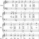 Hills of Kerry Easiest Piano Sheet Music