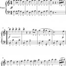 Belle of Chicago March Easy Piano Sheet Music