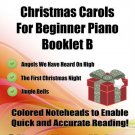 Little Angels Christmas Carols for Beginner Piano Booklet B