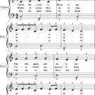 Christ the Lord Is Risen Today Easy Piano Sheet Music