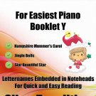 Petite Christmas for Easiest Piano Booklet Y