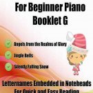 A Tiny Christmas for Beginner Piano Booklet G