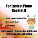 Petite Christmas for Easiest Piano Booklet B