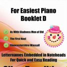 Petite Christmas for Easiest Piano Booklet D