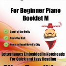 A Tiny Christmas for Beginner Piano Booklet M