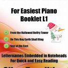 Petite Christmas for Easiest Piano Booklet L1