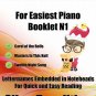 Petite Christmas for Easiest Piano Booklet N1