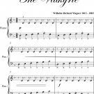 The Valkyrie Elementary Piano Sheet Music