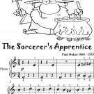 Sorcerer’s Apprentice Paul Dukas Easy Piano Sheet Music 2nd Edition