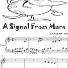 A Signal From Mars Beginner Piano Sheet Music