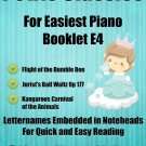 Petite Classics for Easiest Piano Booklet E4