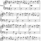 King William's March Easy Piano Sheet Music