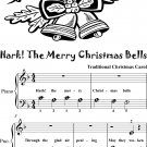 Hark the Merry Christmas Bells Beginner Piano Sheet Music