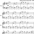 Fireflies Waltz Opus 82 Easiest Piano Sheet Music