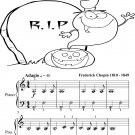Funeral March Easiest Piano Sheet Music 2nd Edition