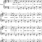 Bendemeer's Stream Easy Piano Sheet Music