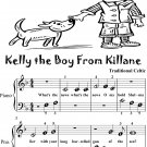 Kelly the Boy from Killane Beginner Piano Sheet Music 2nd Edition
