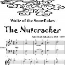 Waltz of the Snowflakes the Nutcracker Easiest Piano Sheet Music