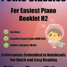 Petite Classics for Easiest Piano Booklet H2