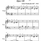 Violet Waltz Opus 148 Beginner Piano Sheet Music