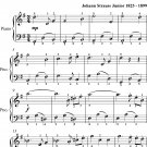 Snowdrops Waltz Opus 143 Easiest Piano Sheet Music