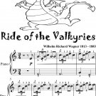 Ride of the Valkyries Easy Piano Sheet Music 2nd Edition