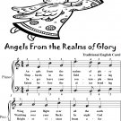 Angels From the Realms of Glory Easy Piano Sheet Music 2nd Edition