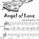 Angel of Love Beginner Piano Sheet Music 2nd Edition