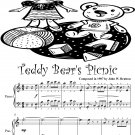 Teddy Bear's Picnic Easy Piano Sheet Music 2nd Edition