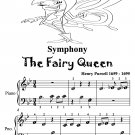 Symphony Fairy Queen Beginner Piano Sheet Music