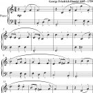 Piangero La Sorte Mia Easy Piano Sheet Music