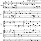 Trumpet Voluntary Prince of Denmark’s March Beginner Piano Sheet Music