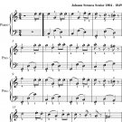Turkish Waltz Queen Victoria’s Coronation Easy Piano Sheet Music