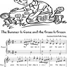 The Summer Is Come and the Grass Is Green Easy Piano Sheet Music