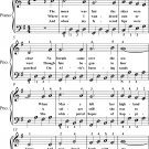 Rose of Allendale Easy Piano Sheet Music