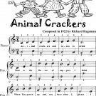 Animal Crackers Easy Piano Sheet Music 2nd Edition